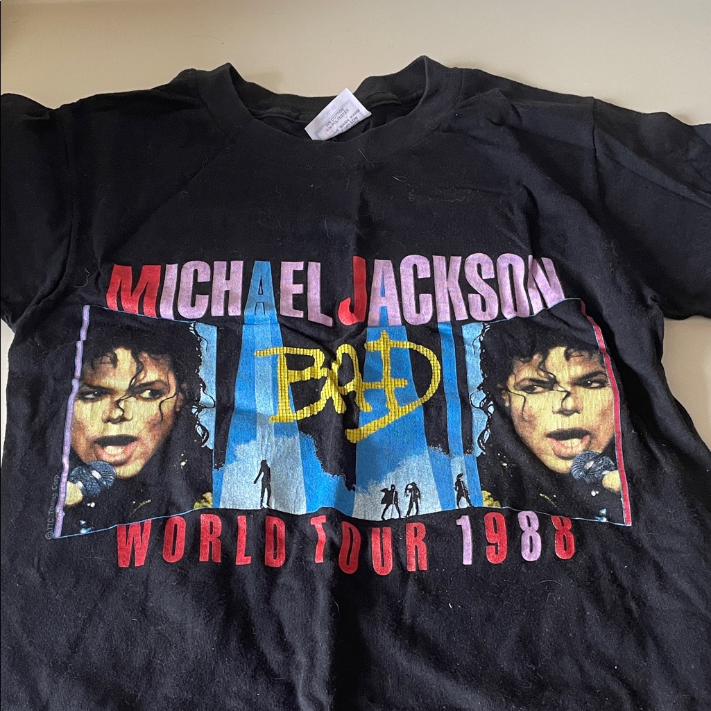 Michael Jackson Concert TShirt